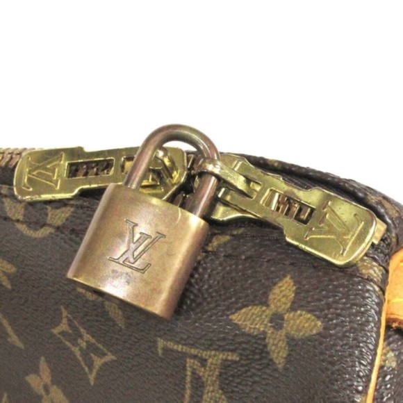 100% Authentic LOUIS VUITTON Keepall 55 Brown Monogram Travel Bag - Picture 4 of 15